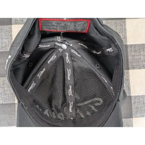 Titleist PRO V1 FootJoy Hat Black One Size Fits All - Picture 7 of 10